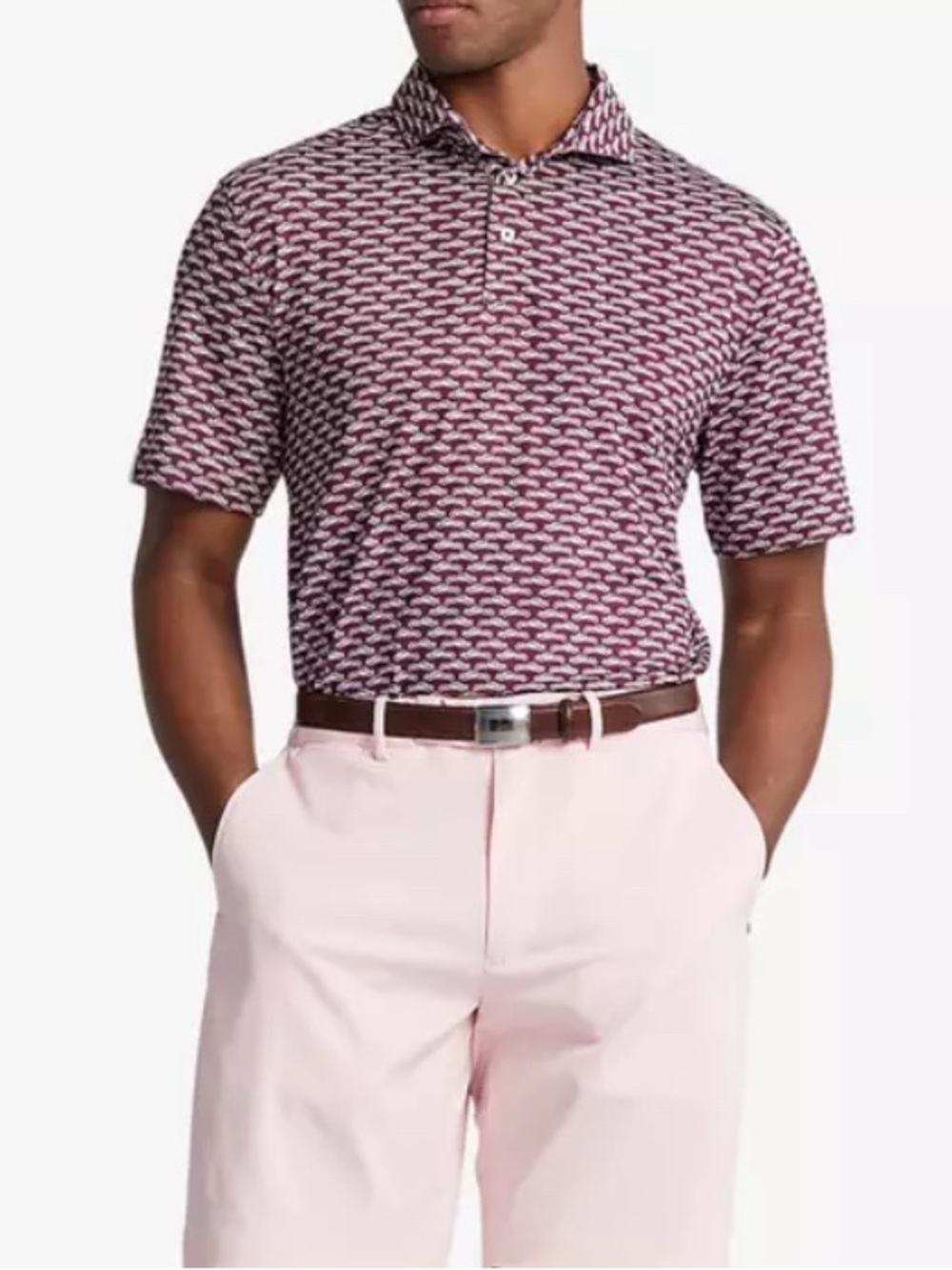 RLX RALPH LAUREN
Classic Fit Performance Print Men's Golf polo